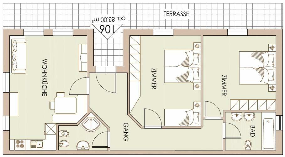 Huetterhof Apartment Tirolo Luaran gambar